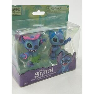 Disney Just Play Disney Stitch Figure Set Superhero Stitch Hula Stitch NIB